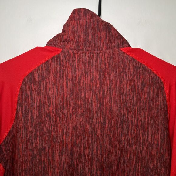 Detroit Red Wings Adidas 1/4 Zip Pullover Womens Size Large Climalite Jacket - Picture 13 of 15